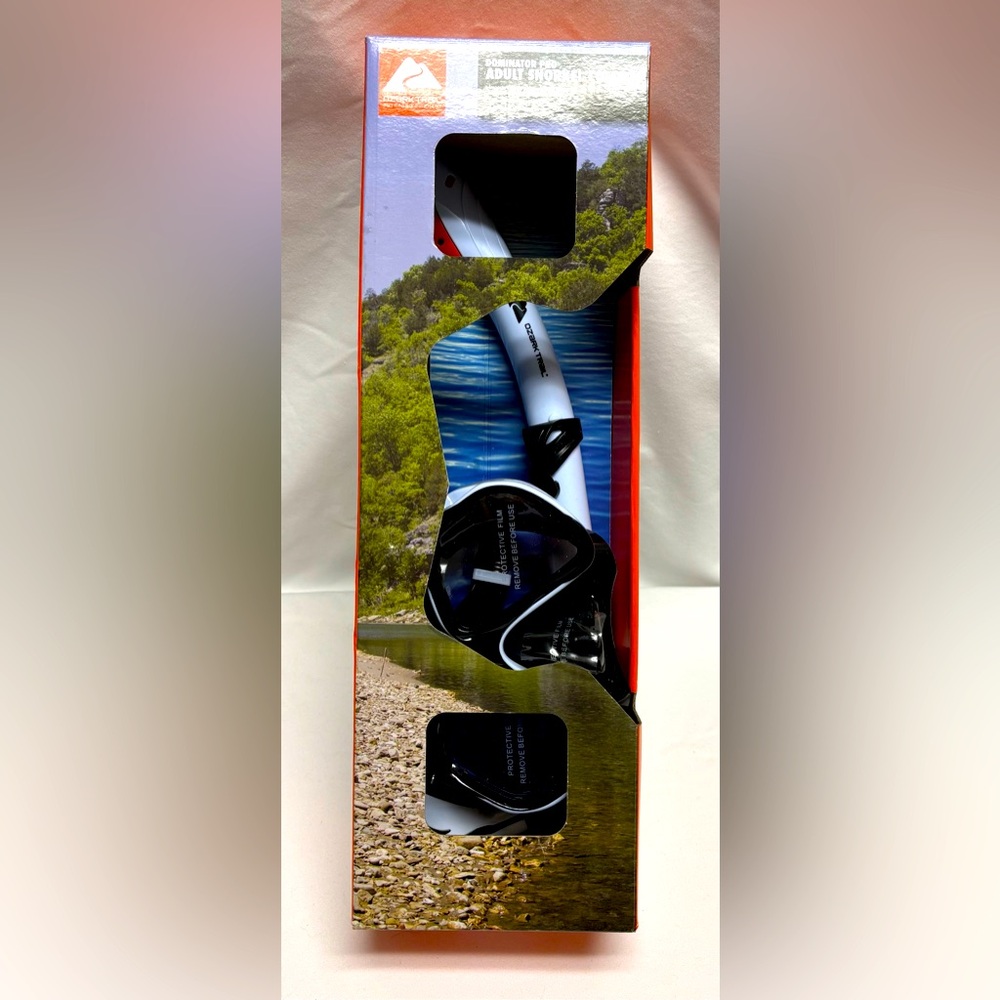 Ozark Trail Dominator Pro Adult Snorkel Combo - NIB